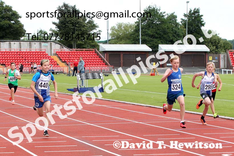 100 metres, 2021 Gateshead Tartan Games. Photo: David T. Hewitson/Sports for All Pics